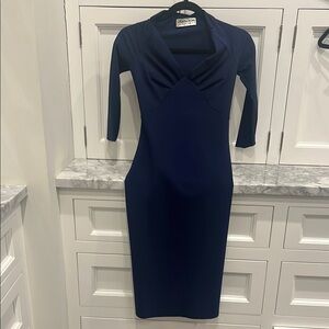 Chic Navy Blue Chiara Boni Dress